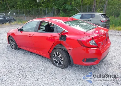 2017 Honda Civic Ex из США, поврежденный, VIN 2HGFC2F79HH557838